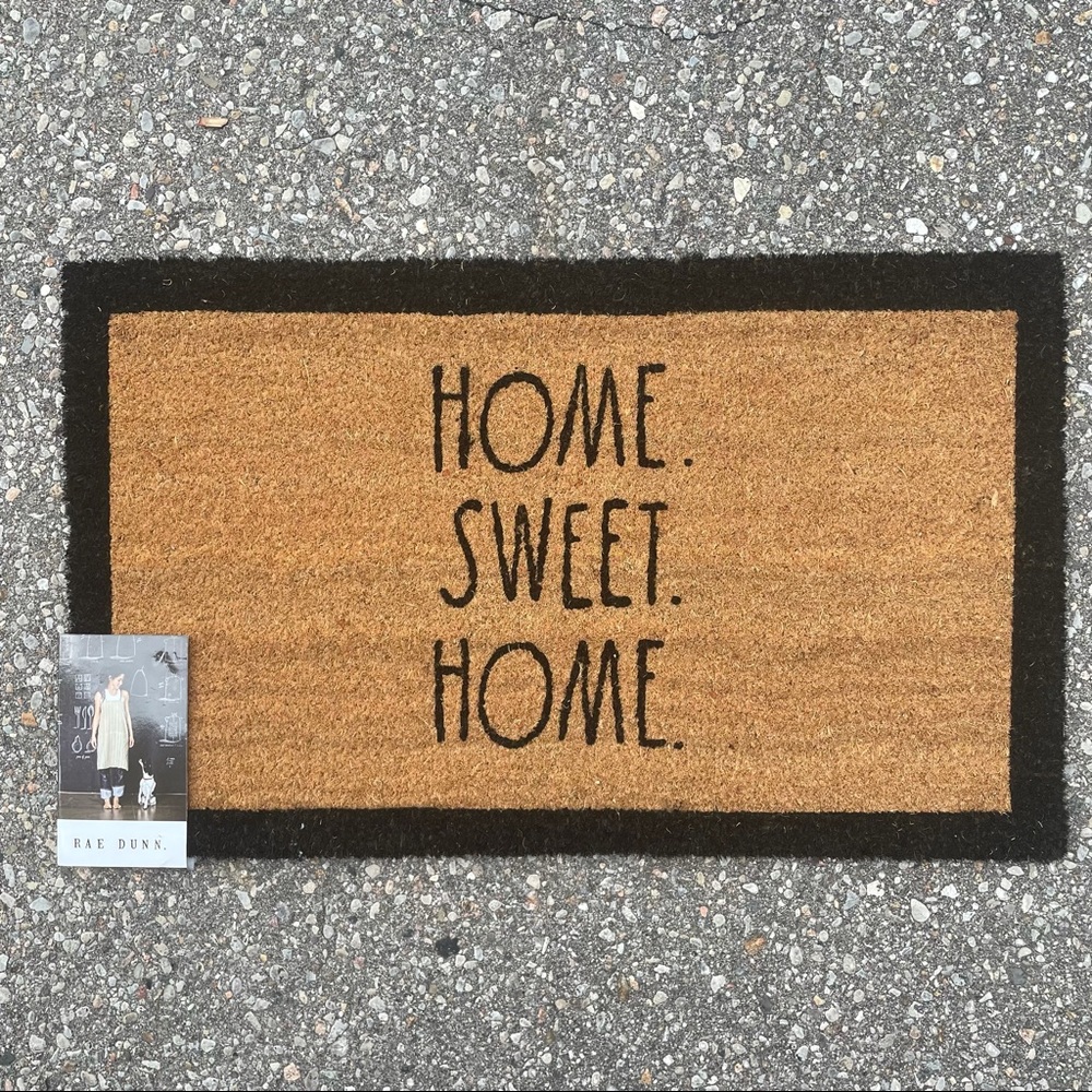 Rae Dunn HOME SWEET HOME Outdoor Mat
